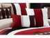 Luxury 7 Piece Bed in Bag Comforter Set Burgundy  Cal King