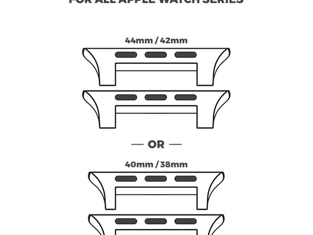 Wooden Apple Watch Band (Kobe, 42/44mm)