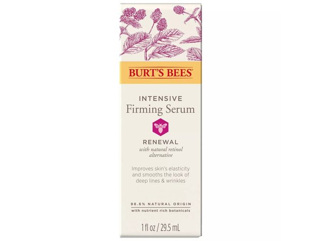 Burt's Bees Renewal Intensive Firming Daily Moisturizing Anti-aging Face Serum, Renew and Revive Aging Skin, 1 Ounce