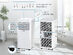 Coolblus 12000 BTU Portable Air Conditioner with Remote (Open Box)