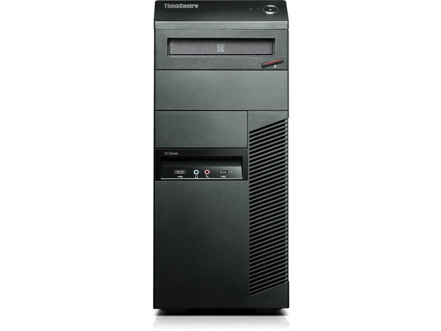 Lenovo ThinkCentre M93P Tower Computer PC, 3.20 GHz Intel i5 Quad Core Gen 3, 8GB DDR3 RAM, 500GB Hard Disk Drive (HDD) SATA Hard Drive, Windows 10 Home 64bit (Renewed)