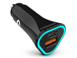 HyperGear SpeedBoost 38W PD Dual Output Fast Car Charger