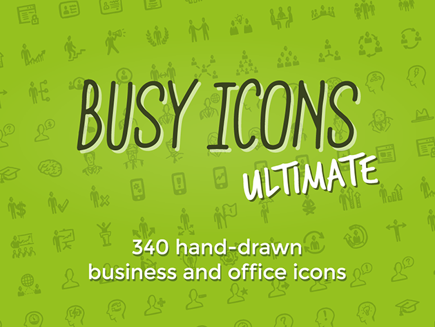 Create Unique Webpages With 900+ Hand-Drawn Icons