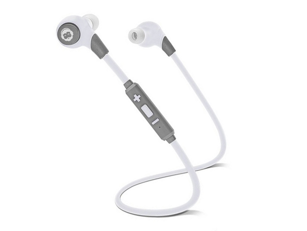 BK SPORT Bluetooth 4.0 Headphones (White)
