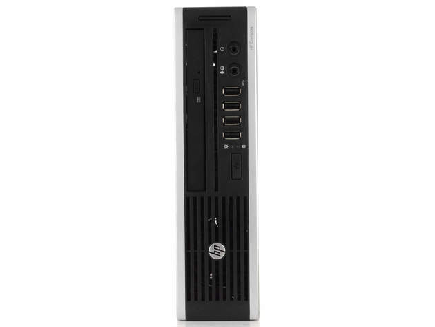 HP Compaq 8200 Ultra Small Form Factor Computer PC, 3.20 GHz Intel i5 Quad Core Gen 2, 4GB DDR3 RAM, 250GB HDD Hard Drive, Windows 10 Professional 64Bit (Renewed)