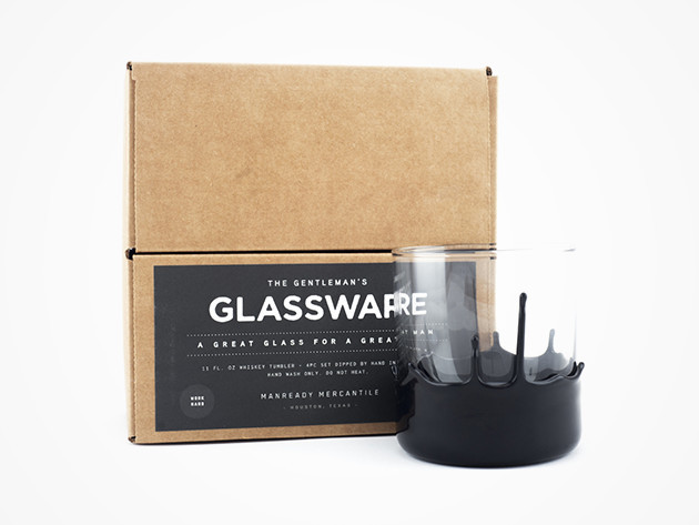 Gentlemen's Glassware: Set of 4 Glasses