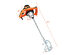 Costway 1400W Electric Concrete Cement Mi xer Handheld Plaster Grout Paint Thinset Mortar - Orange
