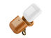 Handmade Leather AirPod Case with Carabiner (Camel Tan)