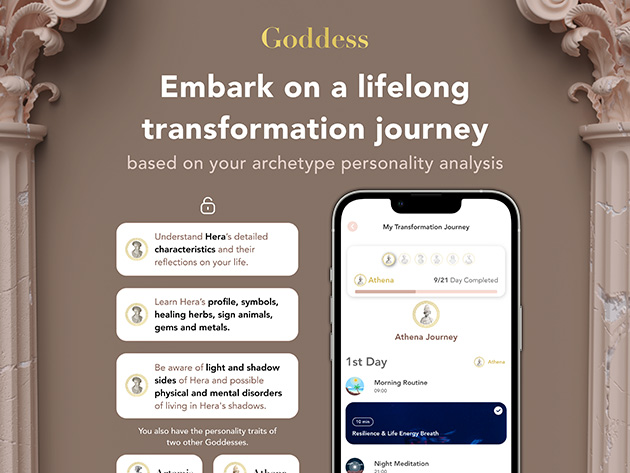 Goddess Premium Plan: Lifetime Subscription