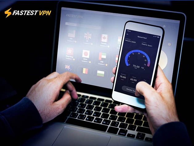 FastestVPN: Lifetime Subscription (5 Devices)