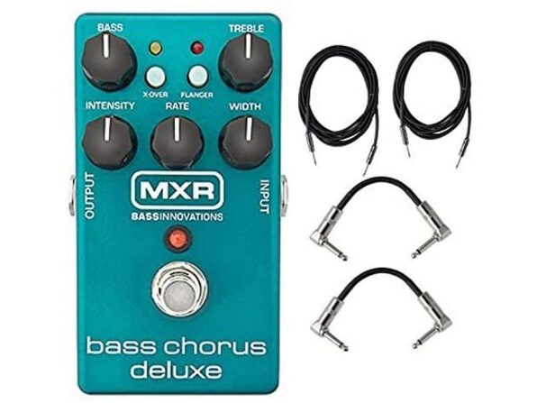 Jim Dunlop MXR M83 Bass Chorus Deluxe With a Pair of Patch and