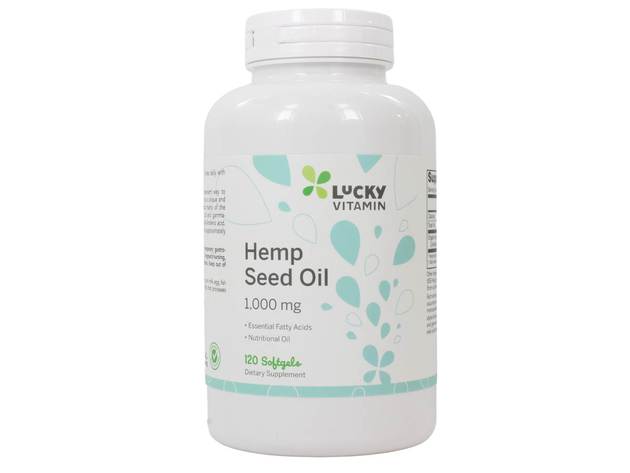 Hemp Seed Oil 1000 mg Softgels