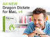Dragon Dictate for Mac 4: World's #1 Speech Recognition Software