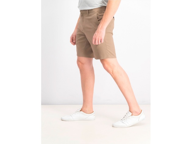 Alfani Men's AlfaTech Stretch Waistband 9" Shorts  Size 32"