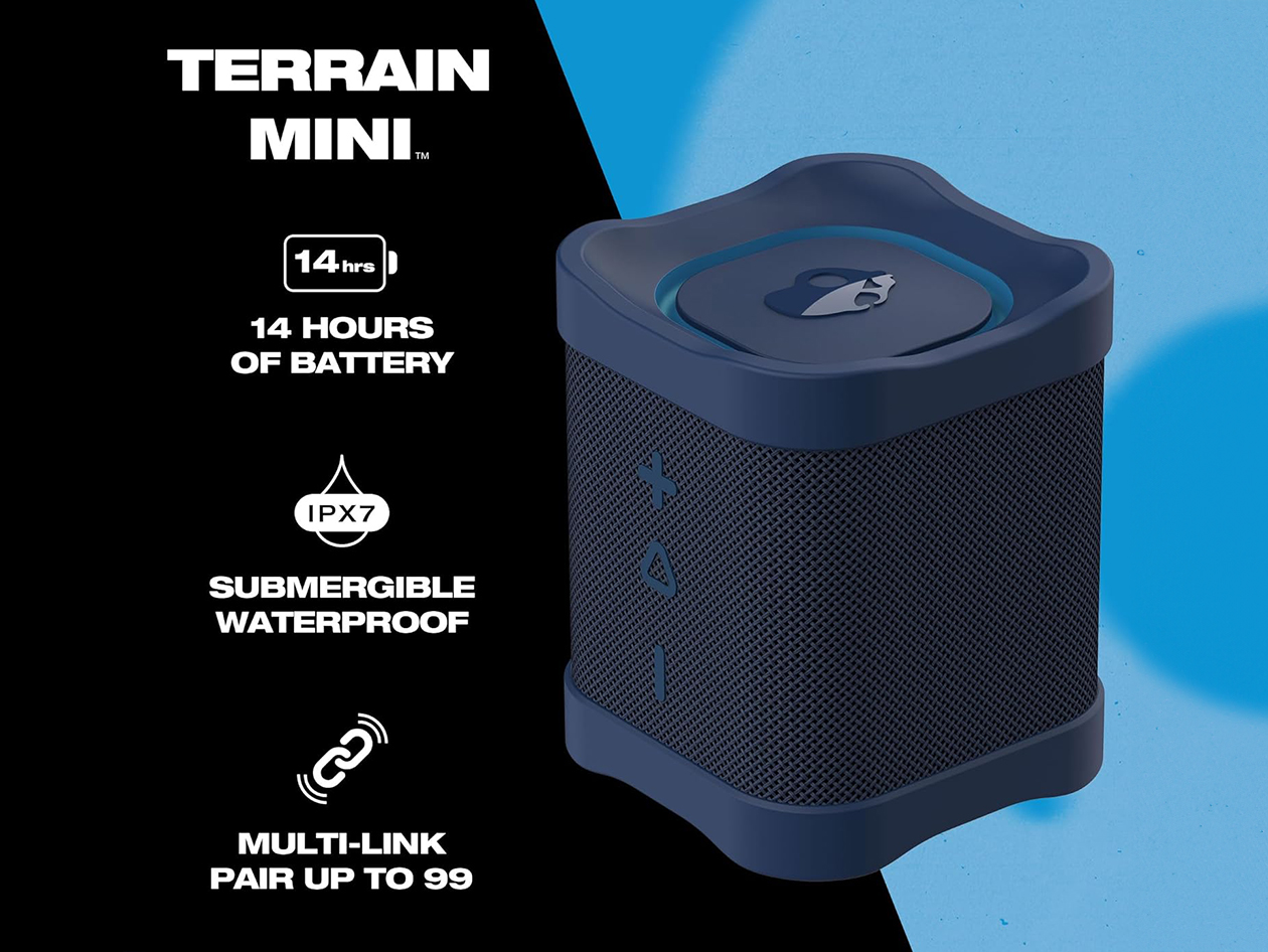 Skullcandy Terrain™ Mini Portable Wireless Speaker (Navy)