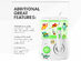 Children's Countertop Water Flosser (Green)