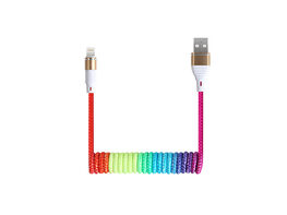 Rainbow Spring Charging Cable