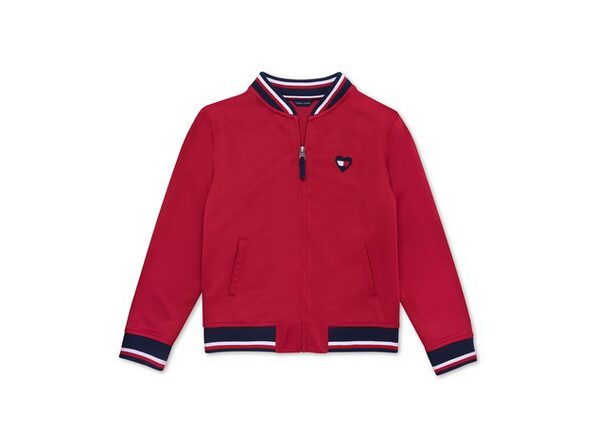 tommy jeans ribbed bomber jacket