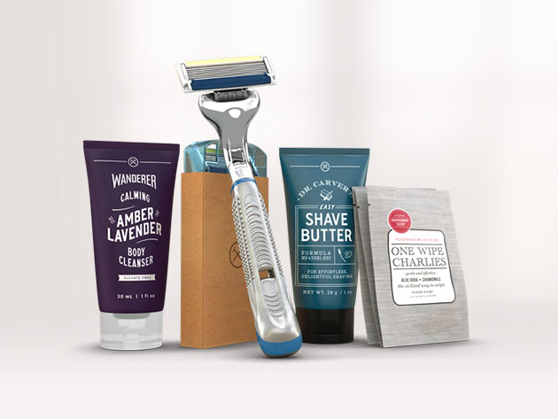Try The Dollar Shave Club Starter Box for only $5 + FREE Shipping!