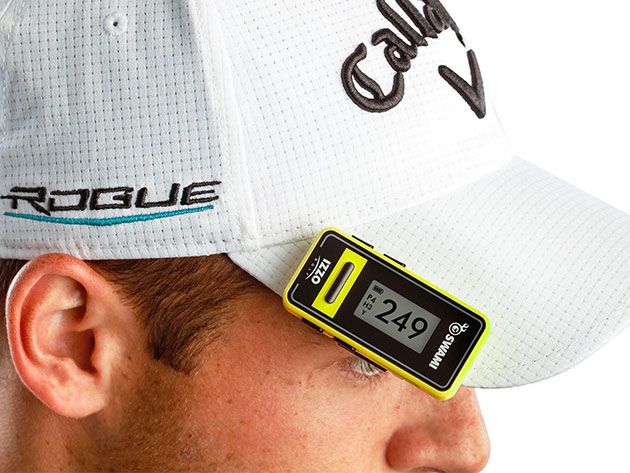 Golf gps hat on sale clip