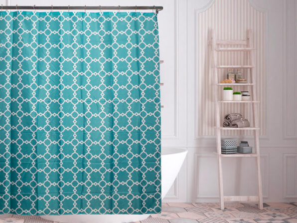 Alyssa Shower Curtain /Aqua - Product Image