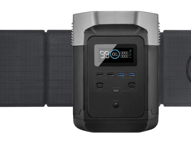 EcoFlow DELTA + 110W Solar Panel