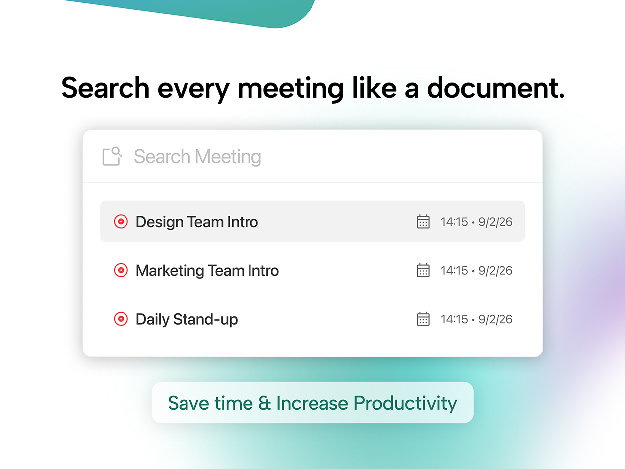 MeetScribe Pro: Lifetime Subscription