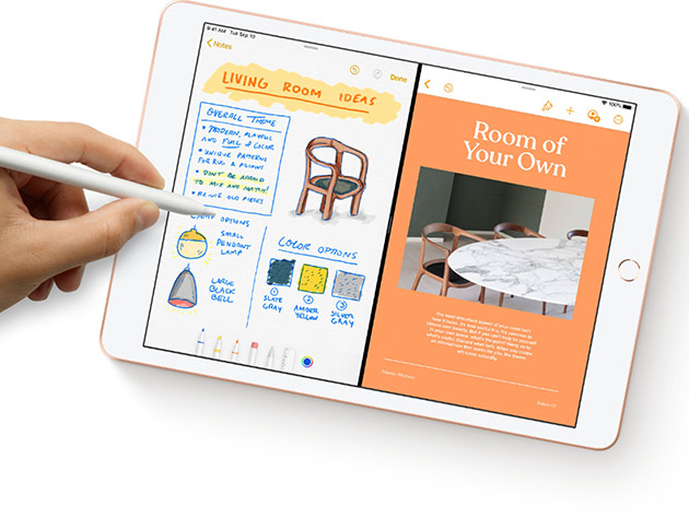 Apple iPad 10.2" (2019) 7th Gen 128GB Wi-Fi Silver (Refurbished)