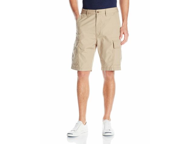 Levi's Men's Carrier Loose-Fit Cargo Shorts Brown Size 33 | StackSocial