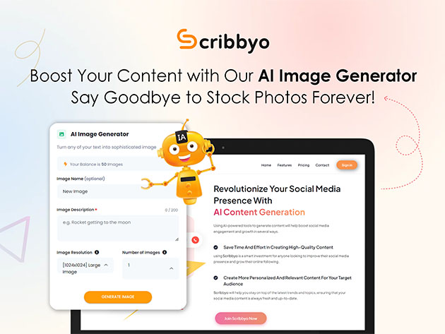 Scribbyo AI: Lifetime Subscription