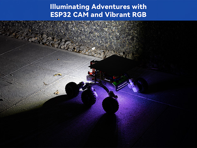 SunFounder GalaxyRVR Mars Rover Kit for Arduino