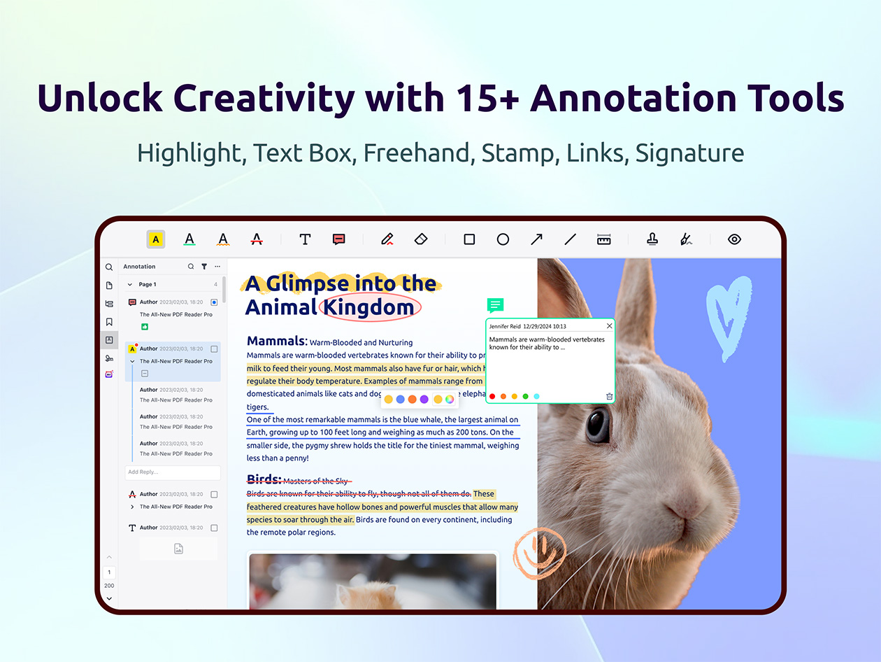 PDF Reader Pro Permanent License: Lifetime Subscription (Windows)