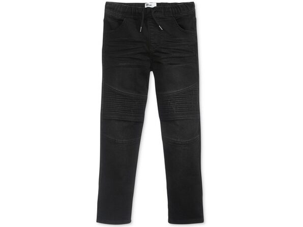 black moto denim jeans