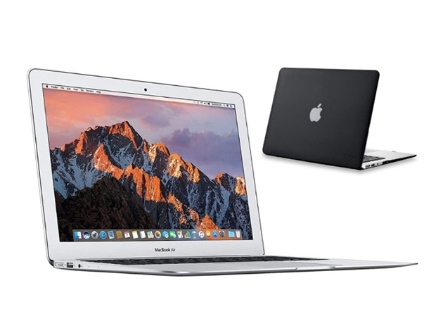 Apple MacBook Air 13.3" Core i5, 1.4GHz 4GB RAM 128GB - Silver (Refurbished) + Accessories Bundle