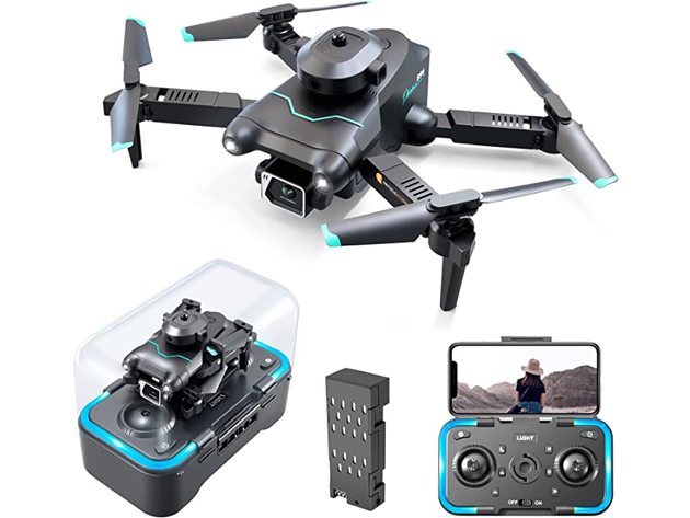 4K Dual Camera Gesture Control Drone for Adults & Beginners 