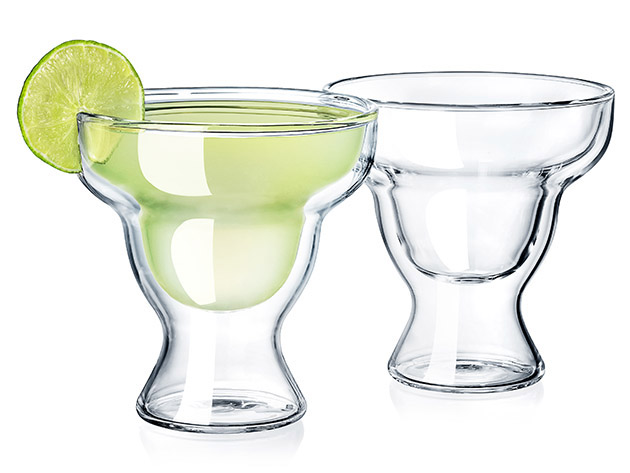 12oz Plastic Stemless Margarita Glass