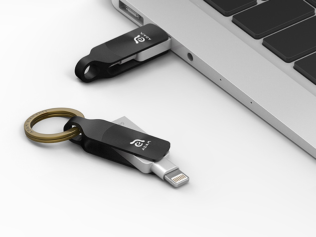 iKlips Duo+ 128GB MFi Certified Premium Dual Interface Flash Drive