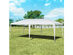 Costway 10'x20' Outdoor Party Wedding Tent Heavy Duty Canopy Pavilion - White