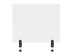 Offex Acrylic Sneeze Guard Desk Divider (30"x24", Clamp-On/Clear)