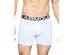 Under Armour Men's 3-pack Charged Cotton Stretch 6-inch Boxerjock Boxer Brief White Size Small