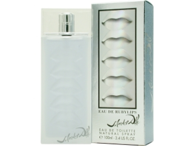 EAU DE RUBY LIPS by Salvador Dali EDT SPRAY 3.4 OZ for WOMEN (Package Of 3)
