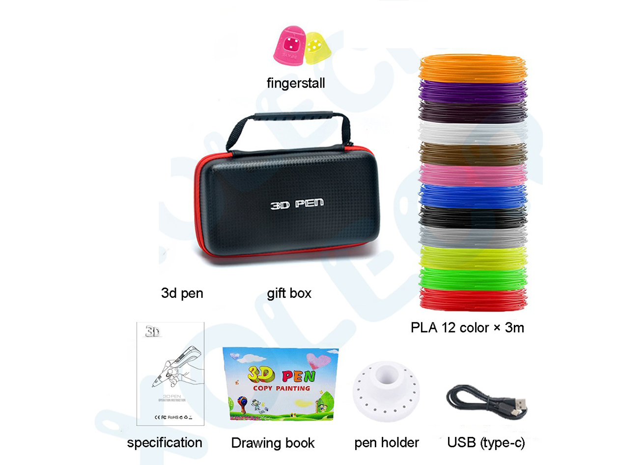 MYNT3D Professional Printing 3D Pen with OLED Display