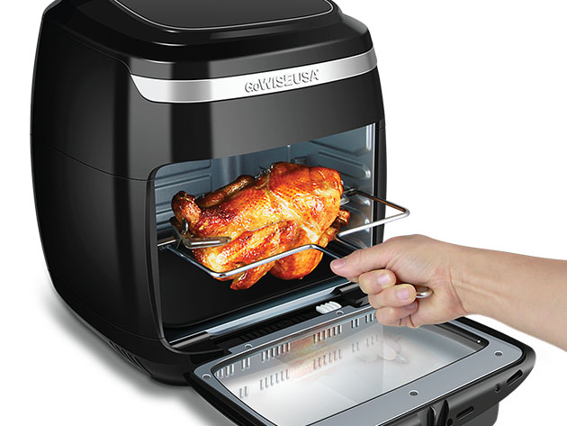 GoWISE USA® 8-in-1 Programmable 11.6QT Air Fryer Toaster Oven