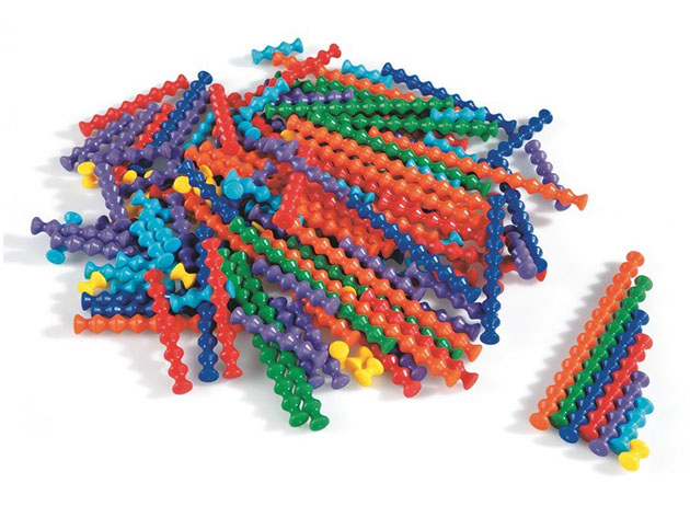 Play-Stick Building Block Assembly Set with Snap 'N Lock Feature (286Pcs)
