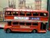 Vintage Double Decker London Bus Shadow Box