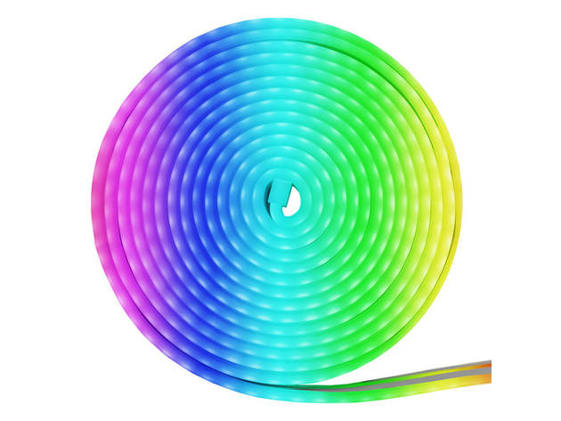 Monster MLB71033RGB 16.4ft Neon Smart Indoor/Outdoor Multi-Color LED Light Strip