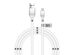 Aduro Fidget Magnetic Self-Winding Lightning Cable (3Ft/White)