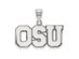 NCAA Sterling Silver Ohio State Large Pendant