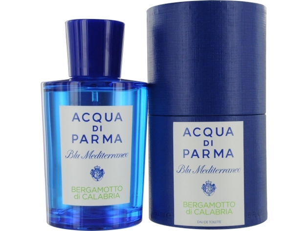 ACQUA DI PARMA BLUE MEDITERRANEO by Acqua Di Parma BERGAMOTTO DI CALABRIA EDT SPRAY 5 OZ for UNISEX ---(Package Of 5)