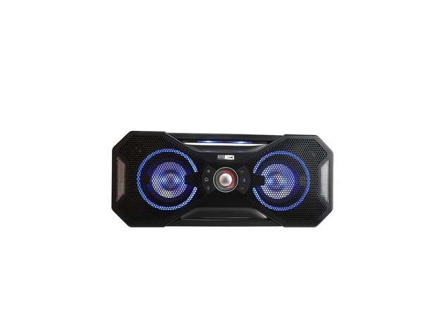 Altec Lansing Mix 2.0 Bluetooth Party Speaker with Lighting Effects IP67 Speaker, IMW997-BLK, Black (Certified Refurbished)